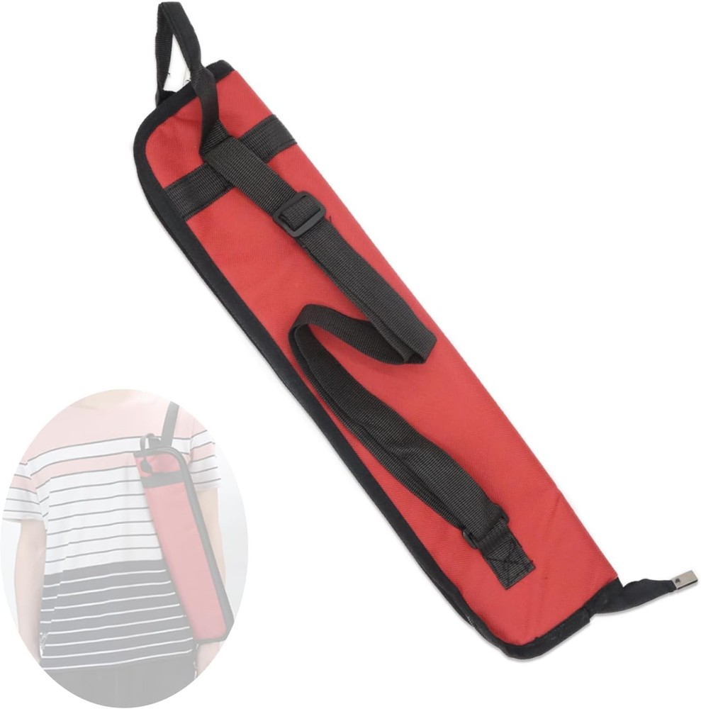 Portable Drumstick Storage Case, Small Hanging Holder With Hooks Inside for Drum