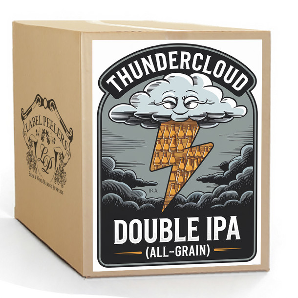 Label Peelers Thundercloud Double IPA - All-Grain