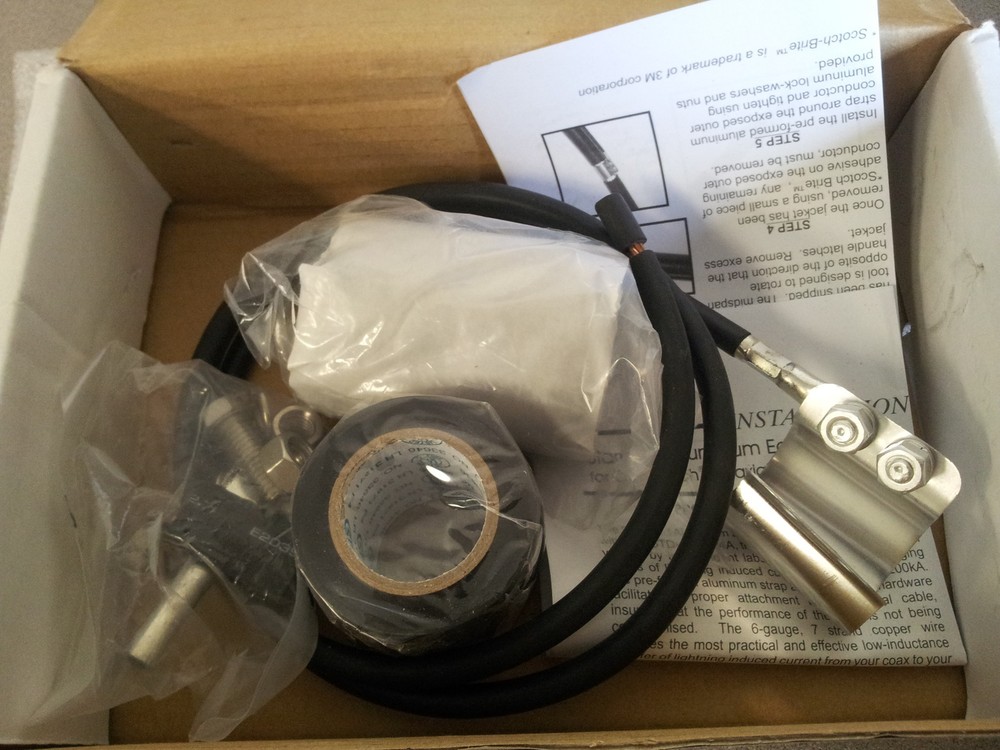 New - Commscope Ground Kit ⅞” Coaxial Cable - A 780 SEK