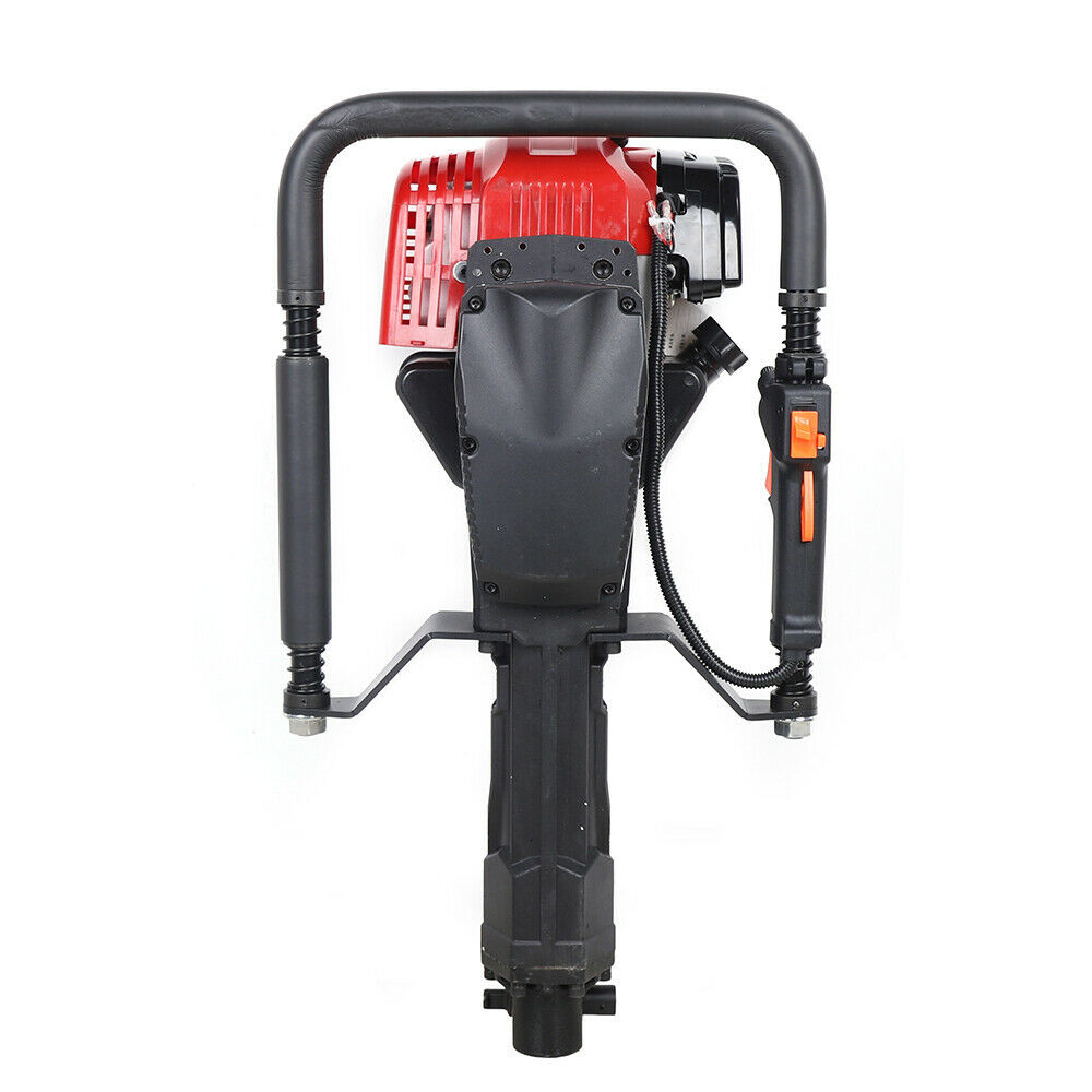 Gas Powered Post Driver 52Cc Gasoline Piling Driver 2 Stroke Diameter 60/80mm