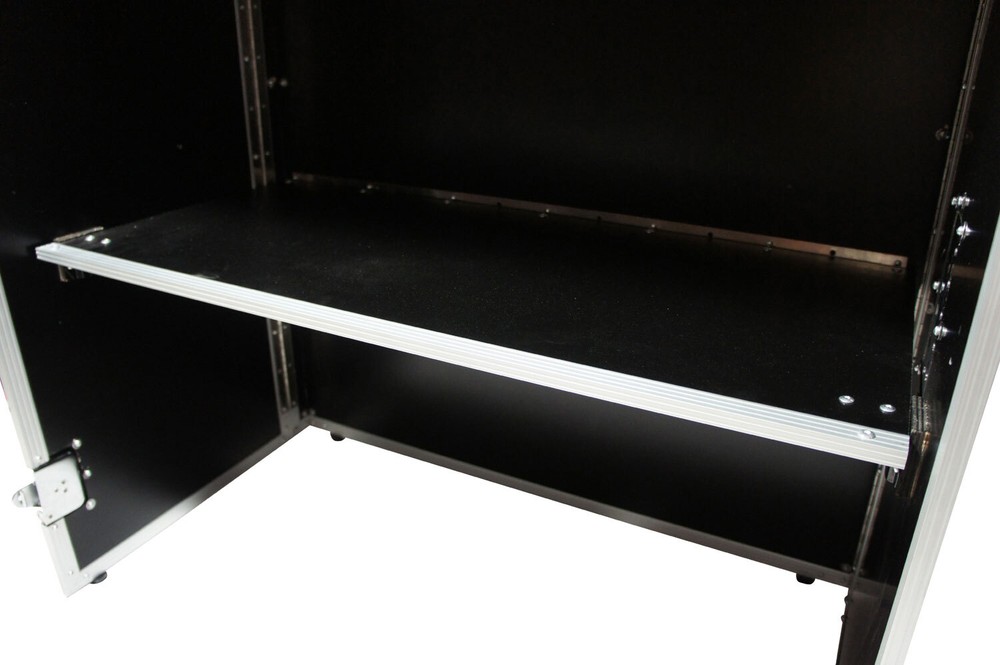 Harmony Case HCDJSTANDT Compact Fold Out Portable DJ Workstation Table