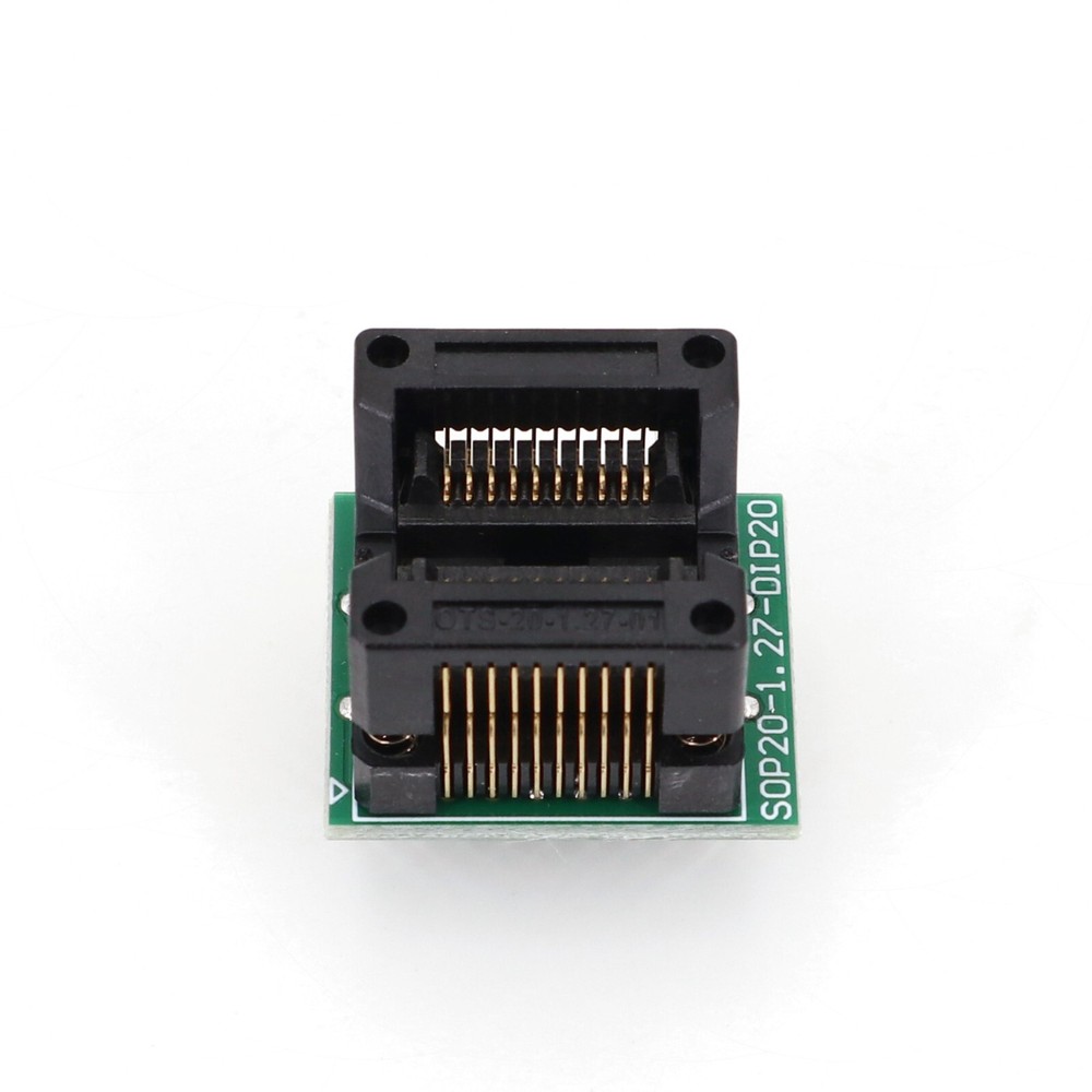 SOP20 to DIP20 200mil Pitch 1.27mm IC Programmer Adapter Test Socket