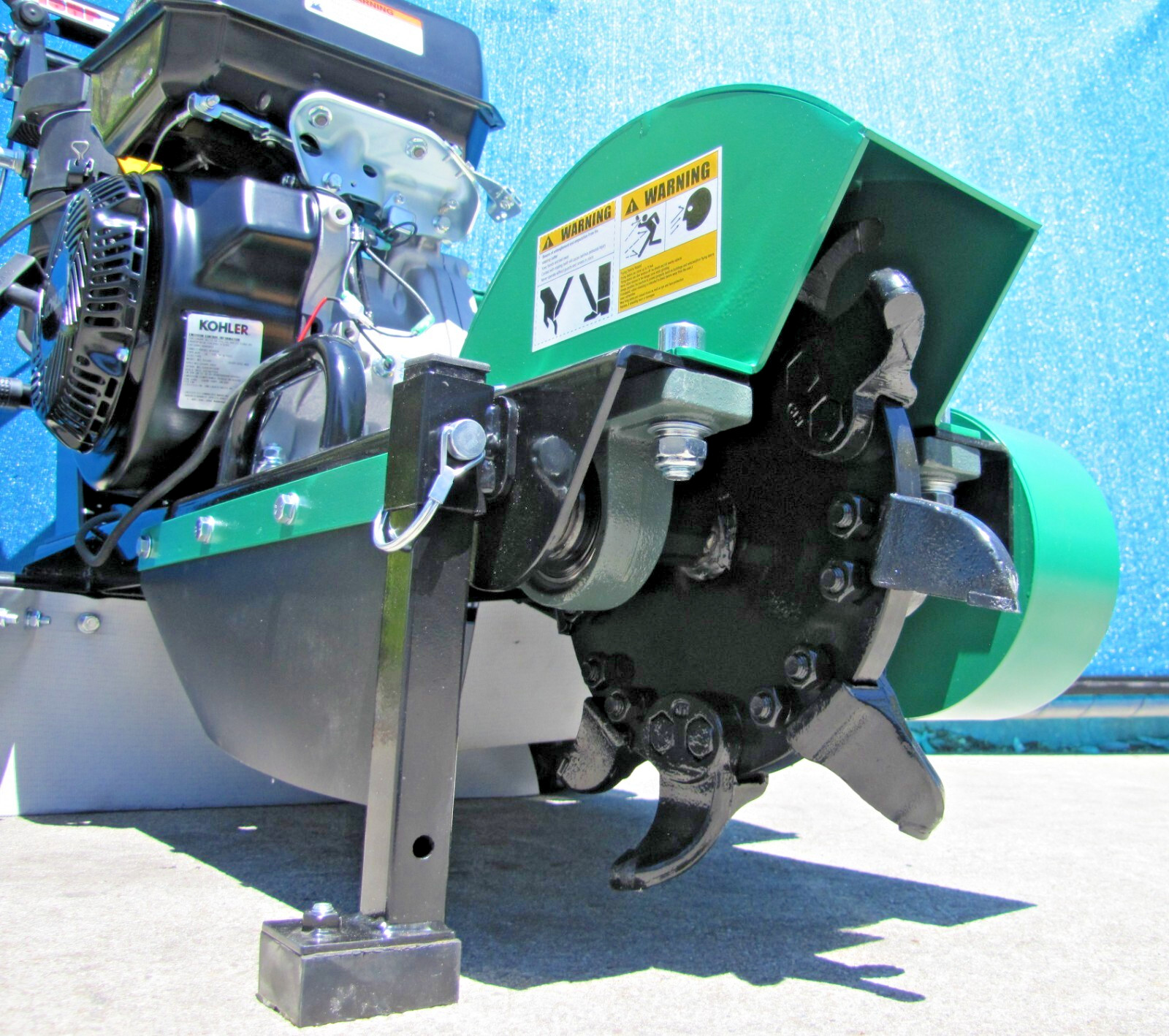 Maximus 14 HP Stump Grinder With Kohler Command Pro 12" Cutting Wheel w/ 9 Teeth