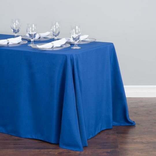 1/10 pack 90 x 156 in. Rectangular Polyester Tablecloths,33 Color Wedding Event