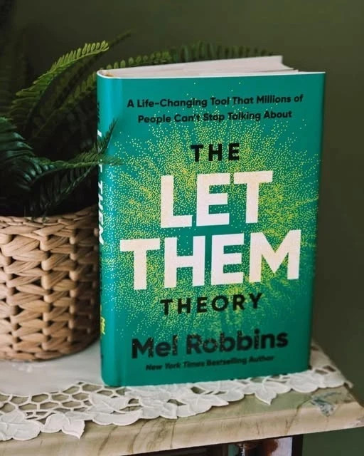 The Let Them Theory By Mel Robbins, Hardcover...