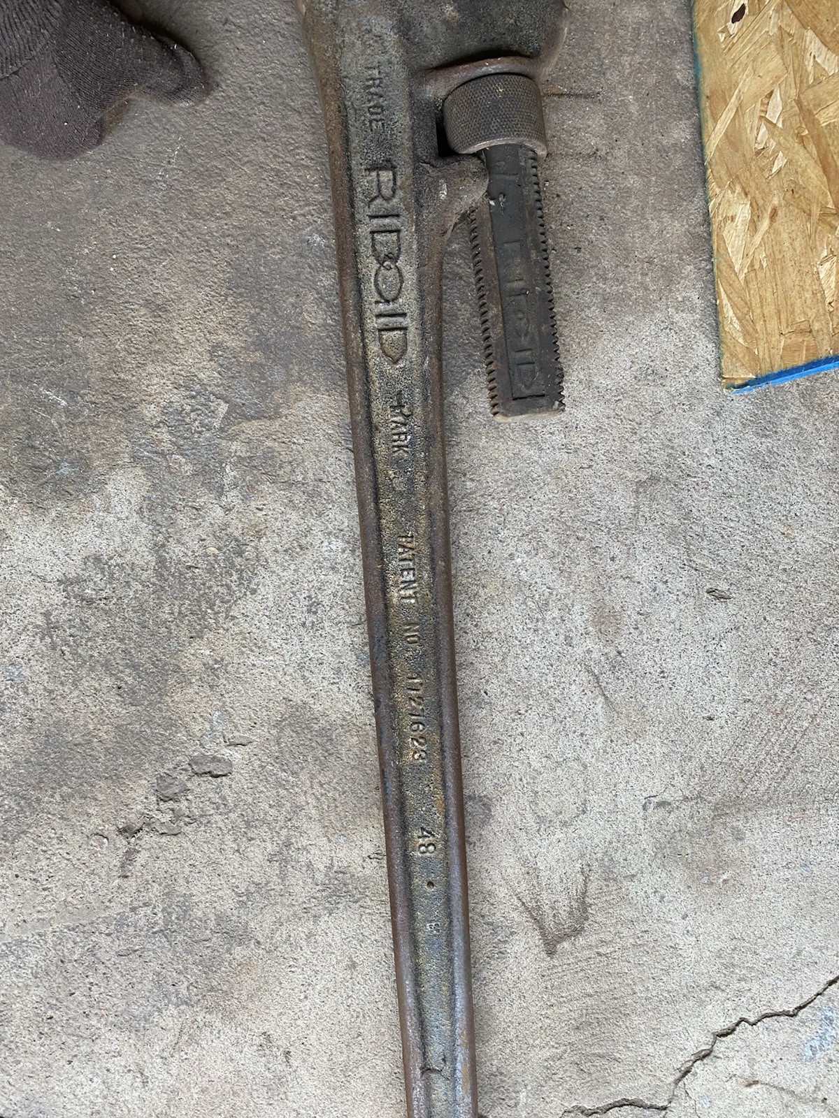 Ridgid 48” Stilson wrench