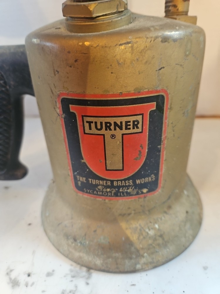 Vintage Brass Blow Torch Untested