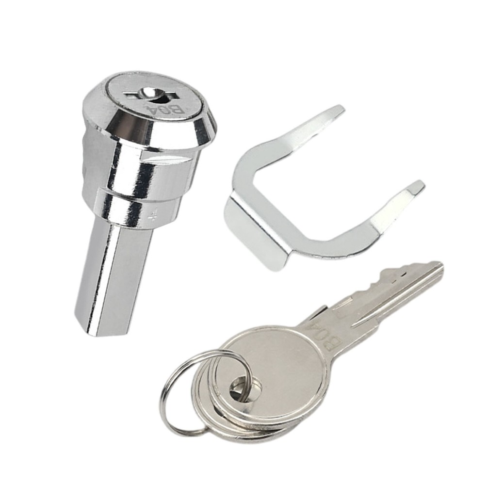 Toolbox Lock Iron Cabinet Insert Linkage Drawer Lock 180° Rotation Unlocking