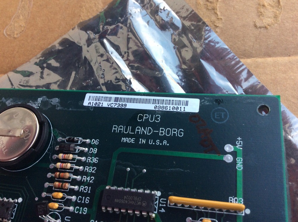 Rauland Borg CPU3 Card