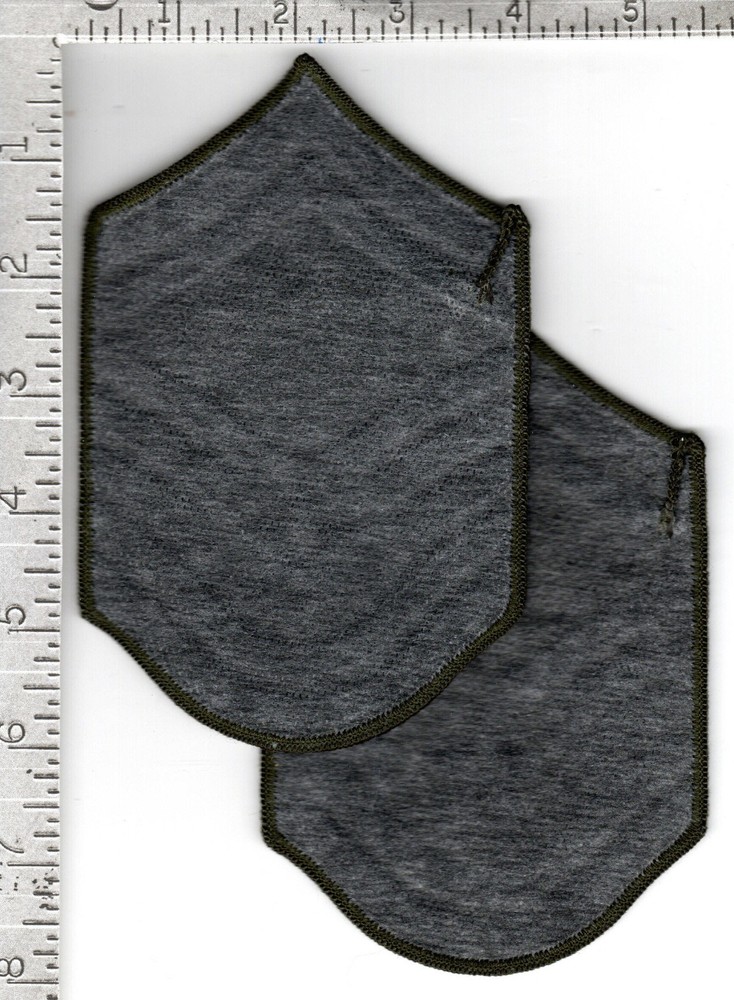 USAF patch chevrons rank (circa 1990s) 1 pair Senior Master Sergeant Chevrons