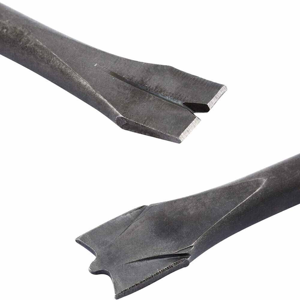 9Pcs Pneumatic Air Hammer Chisel Set 0.39" Shank Punch & Chipping Bits Tool #V