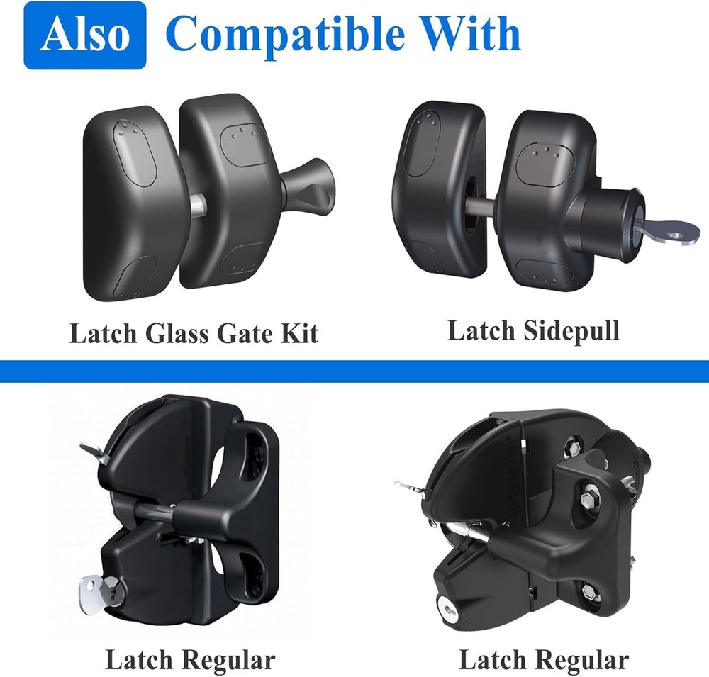 Essential 6 Keys for Magna Latch - Secure Your Pool & Yard Gates Effortlessly
