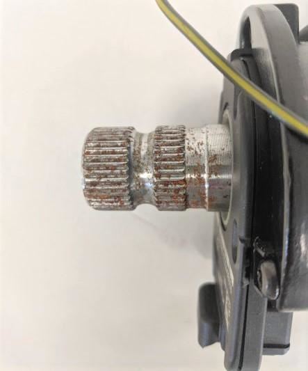 Damaged Adjustable Angle Sensor Steering Column - P/N A14-19300-000