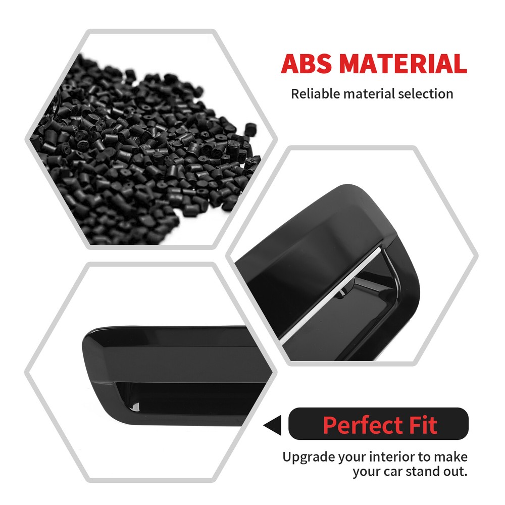 Tailgate Back Door Handle Decor Cover Trim Shell for Grand cherokee /Durango 14+