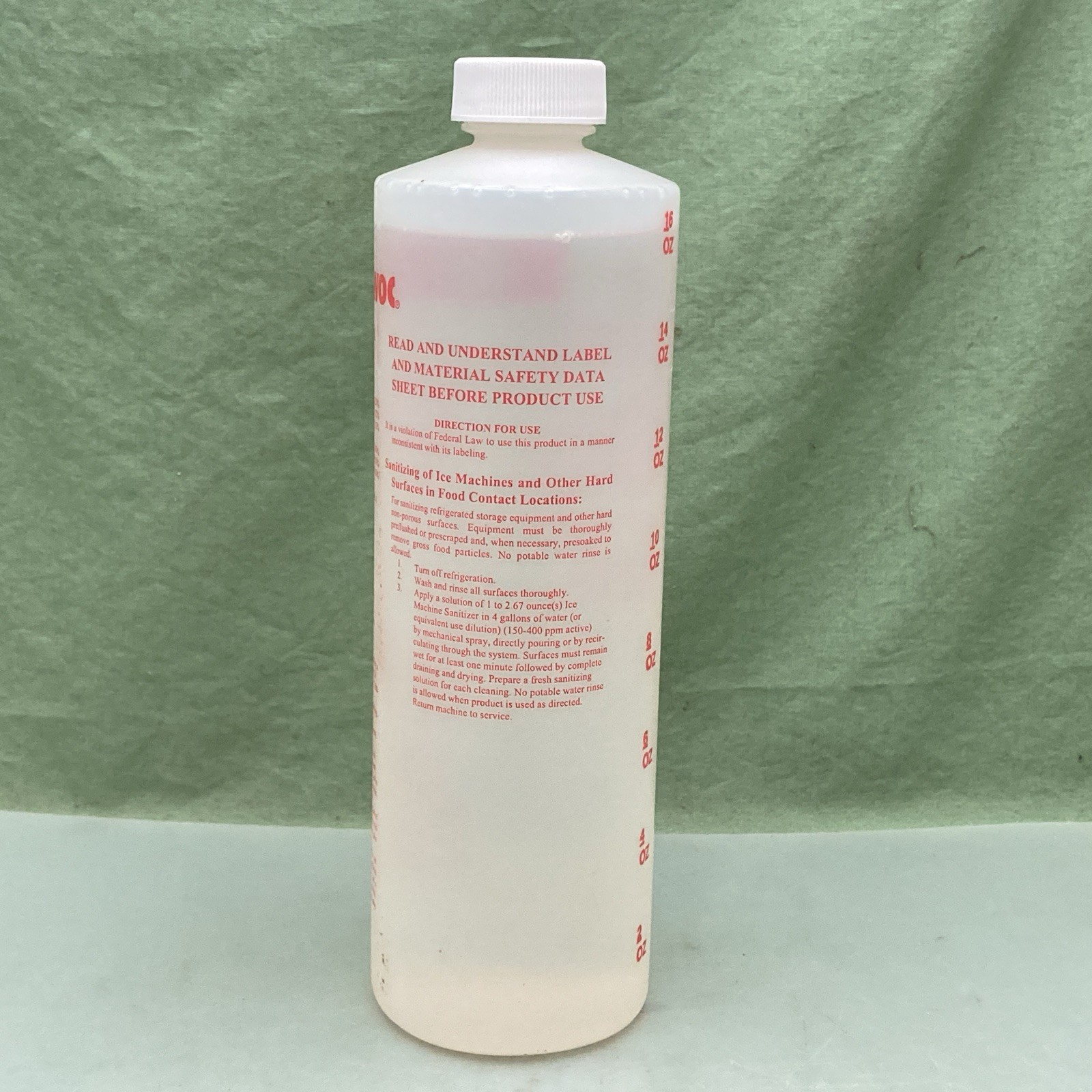 NEW GENUINE MANITOWOC 000005164 ICE MACHINE SANITIZER