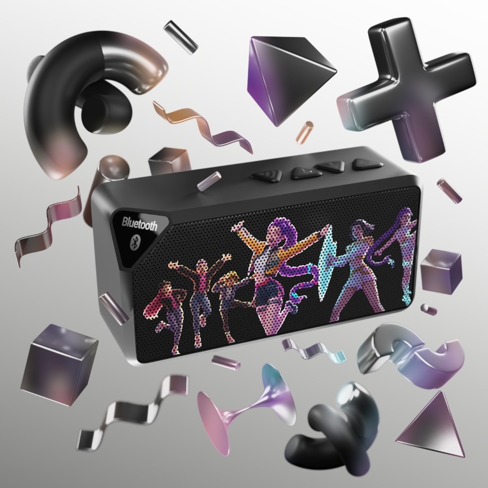 Kpop demon hunters bluetooth speaker