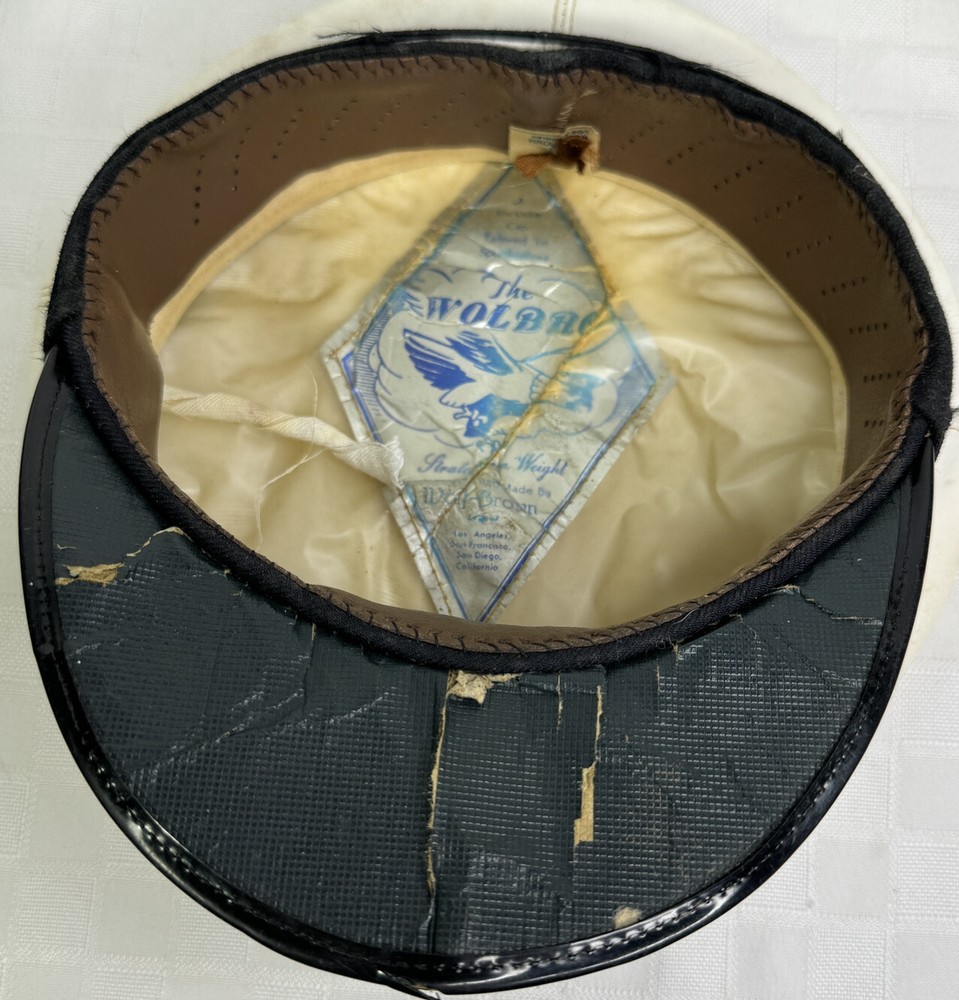 US Navy Officers WolfBrown Inc Cap Hat Medium