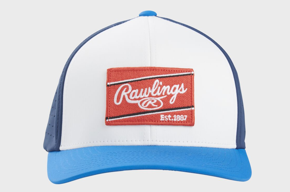 Rawlings FlexFit Laser Cut Vented Baseball Hat