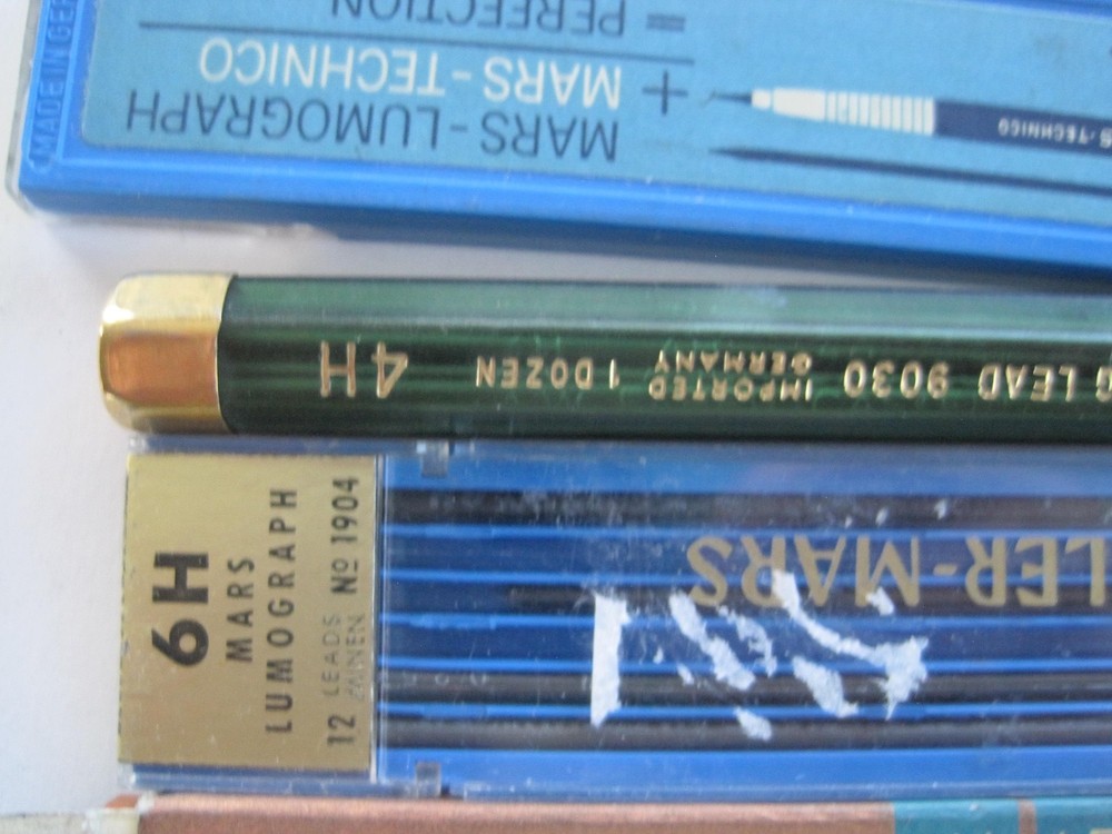 Lot Drawing Leads Eberhard Mars Etc. 4H 6H 2H