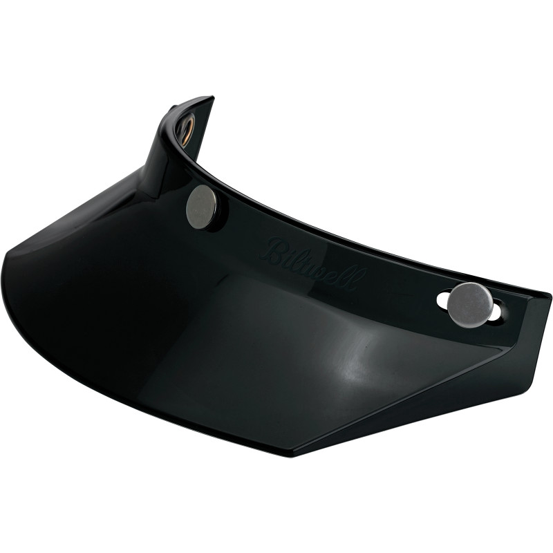 BILTWELL VISOR MOTO 3SNAP BLK 2002-561