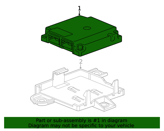 Genuine GM Control Module 84995584