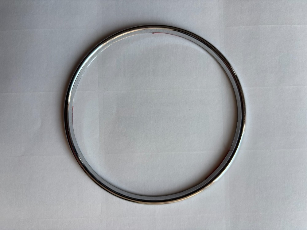 Binnacle Bezel for MPI Austin Rover Mini Dashboard Clock Cluster Chrome Ring x 3