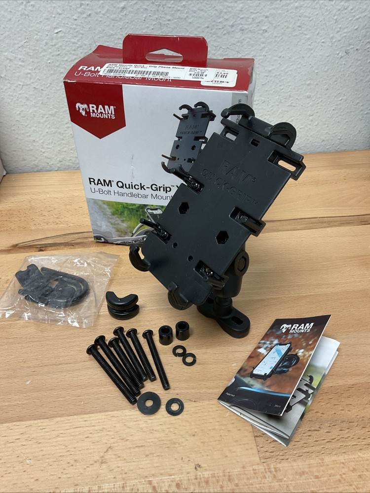 RAM Quick-Grip XL U-Bolt Handlebar Mount - RAM-B-149Z-A-PD4