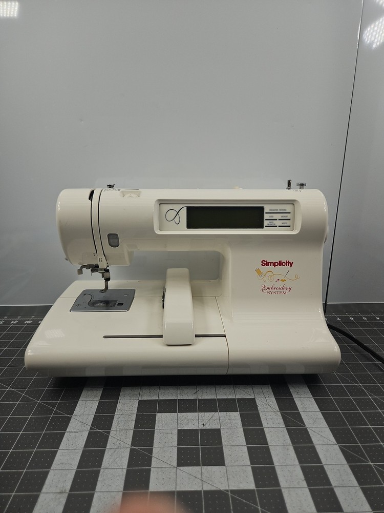 Simplicity Embroidery Only Machine Model SE2 Touch Screen White Works