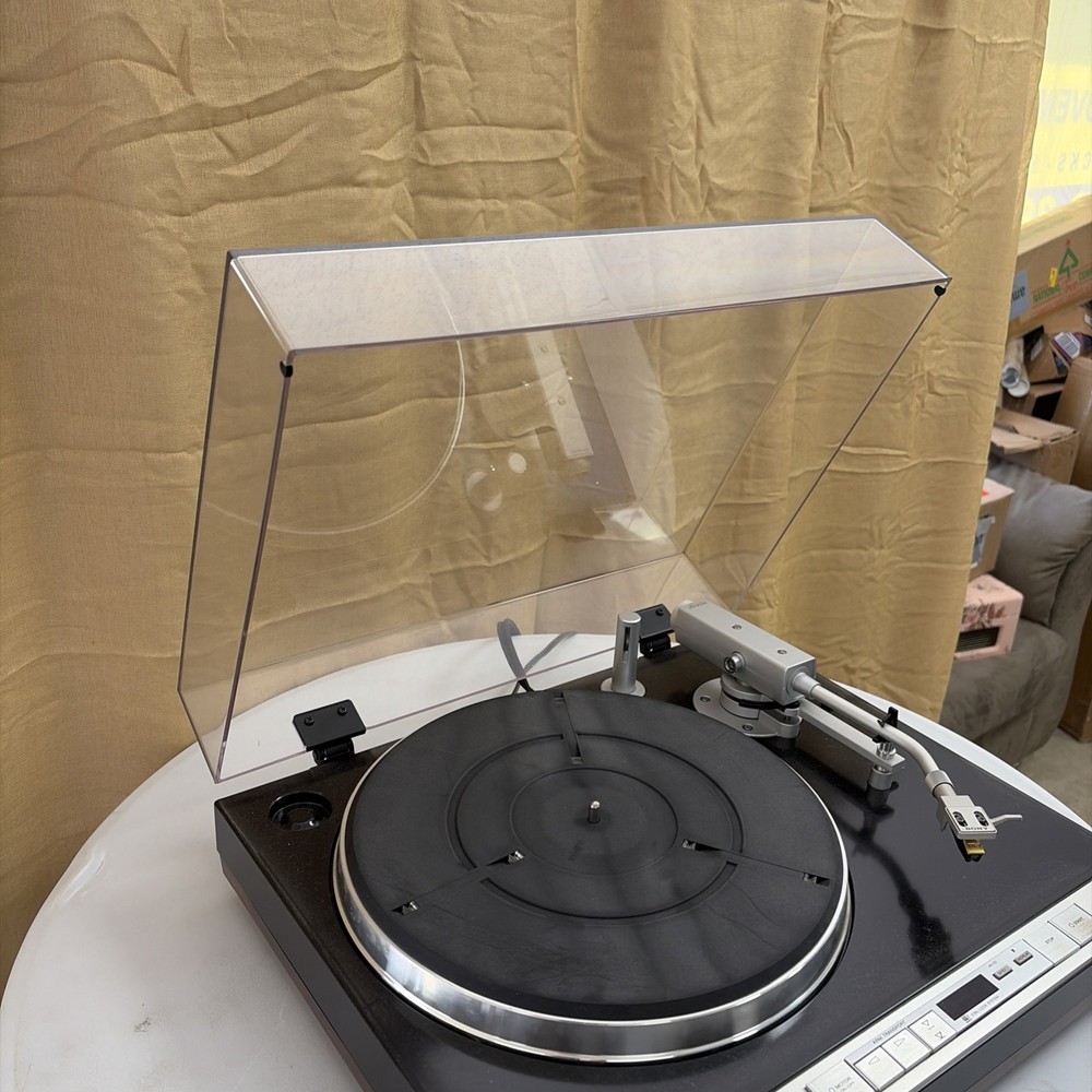 Sony PS-X75 Computer Controlled Fully Automatic Stereo Turntable Works Great