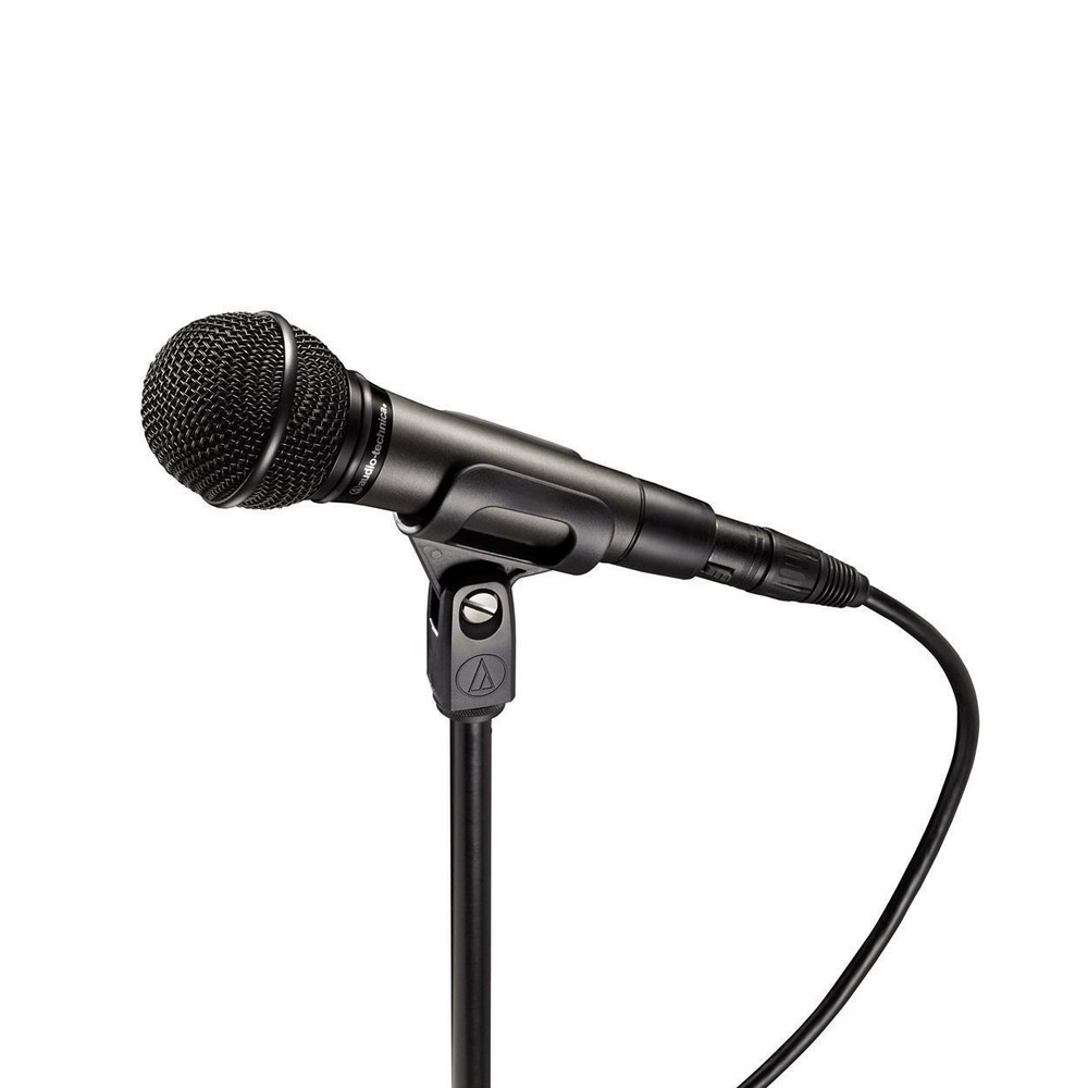 Audio Technica Dynamic Podcasting Podcast Microphone+Tripod+Pop Filter+Cable