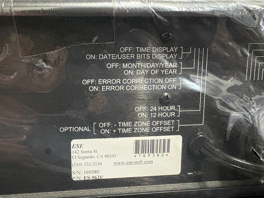 ESE ES-962U Stand Alone Clock RED