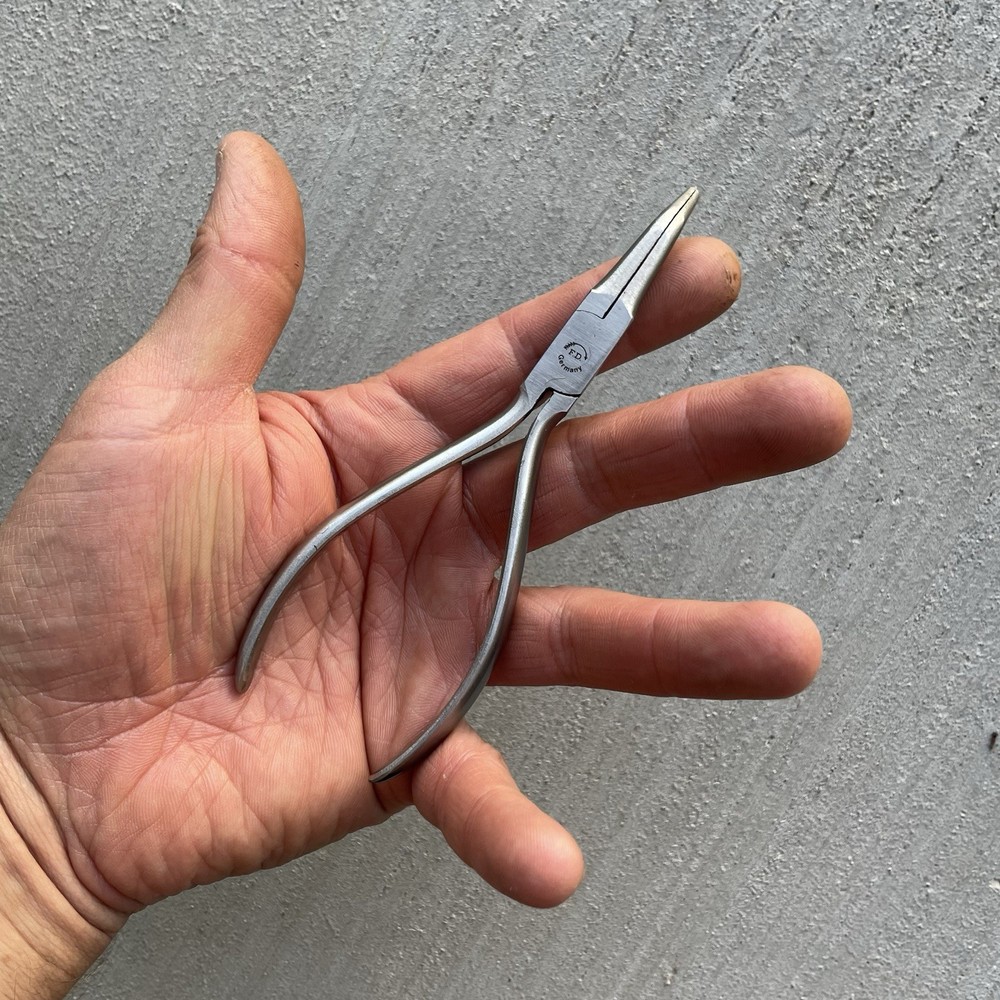 F Dick Curved Needle Nose Pliers Germany