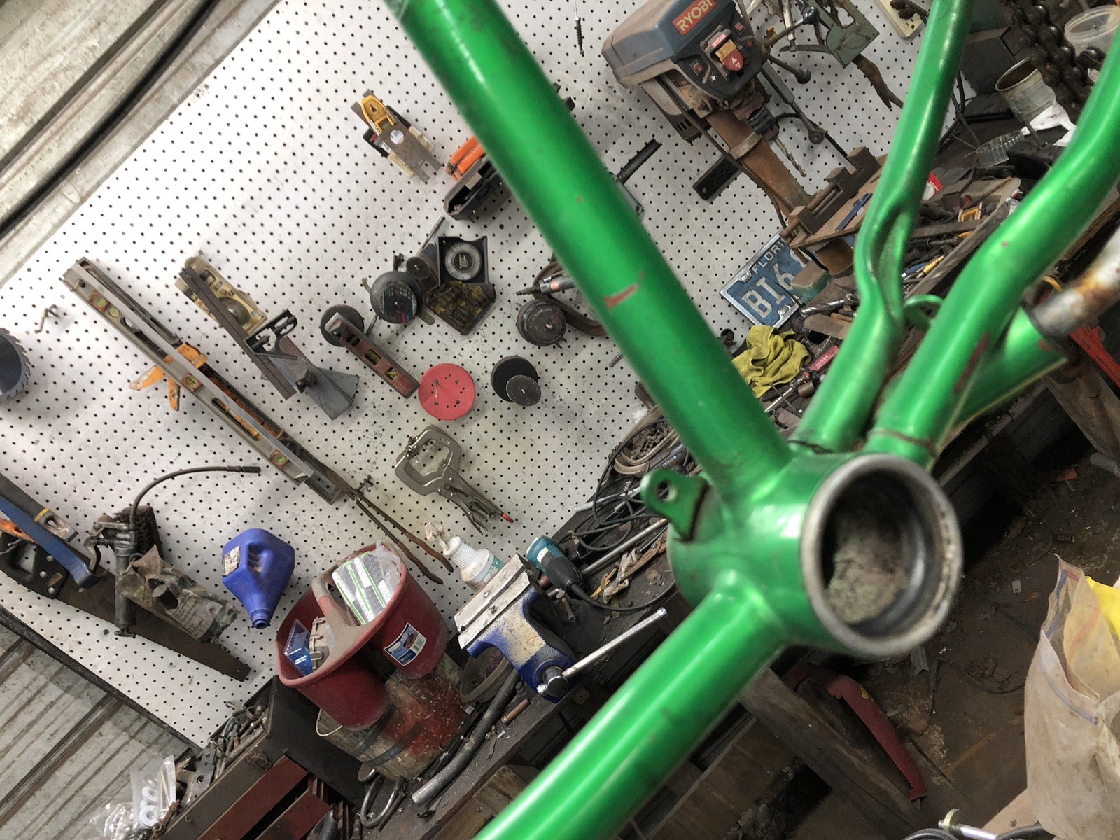 1979 Schwinn 20 inch Coaster frame stingray cantilever Lime Green