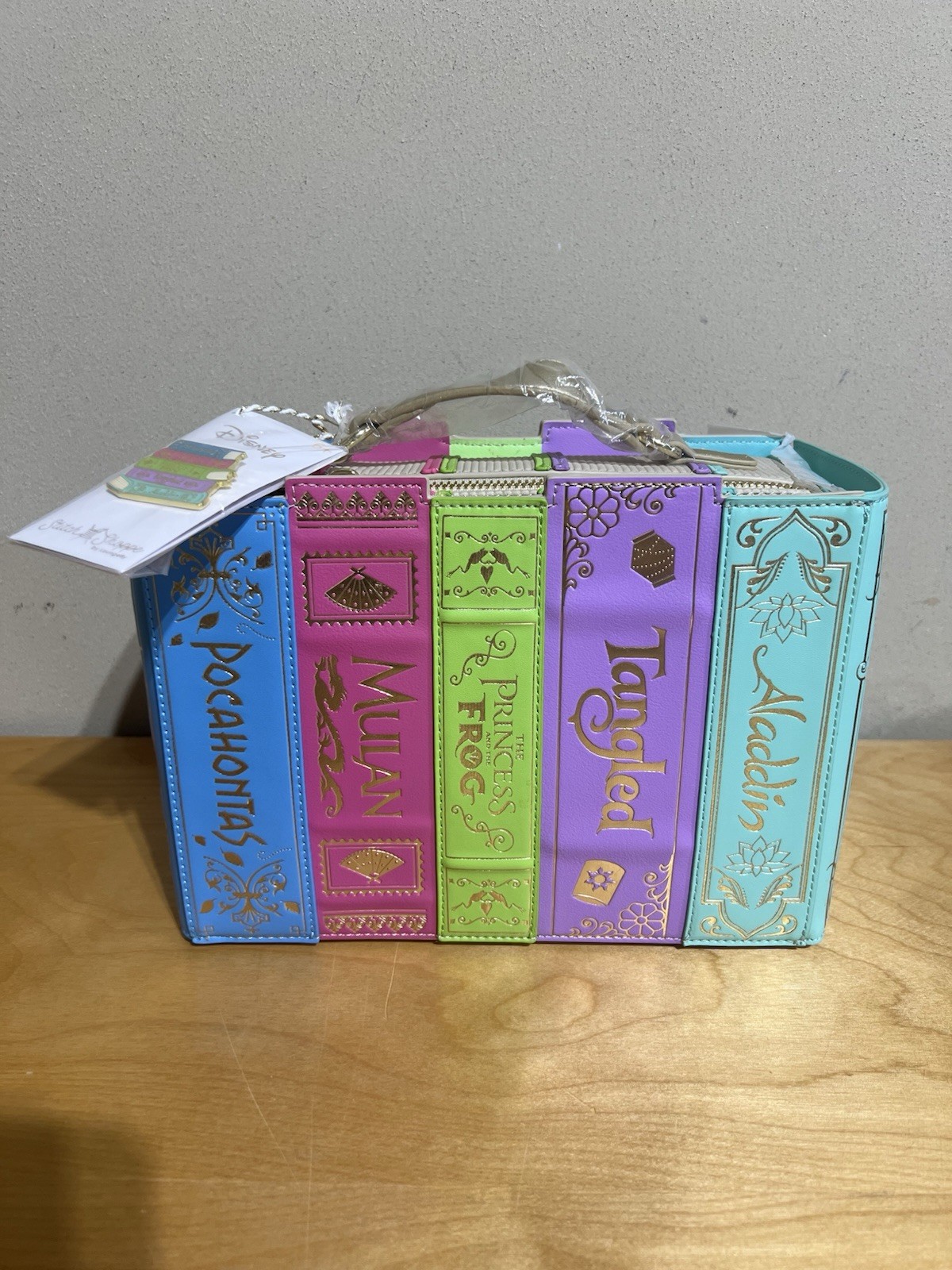 NWT Disney Princess Books Volume 2 Crossbody Bag - Loungefly Stitch Shoppe