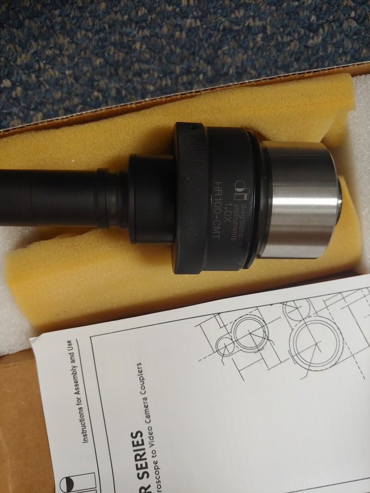 1.0X CAMERA ADAPTER. High Resolution, C-mount, TESTED