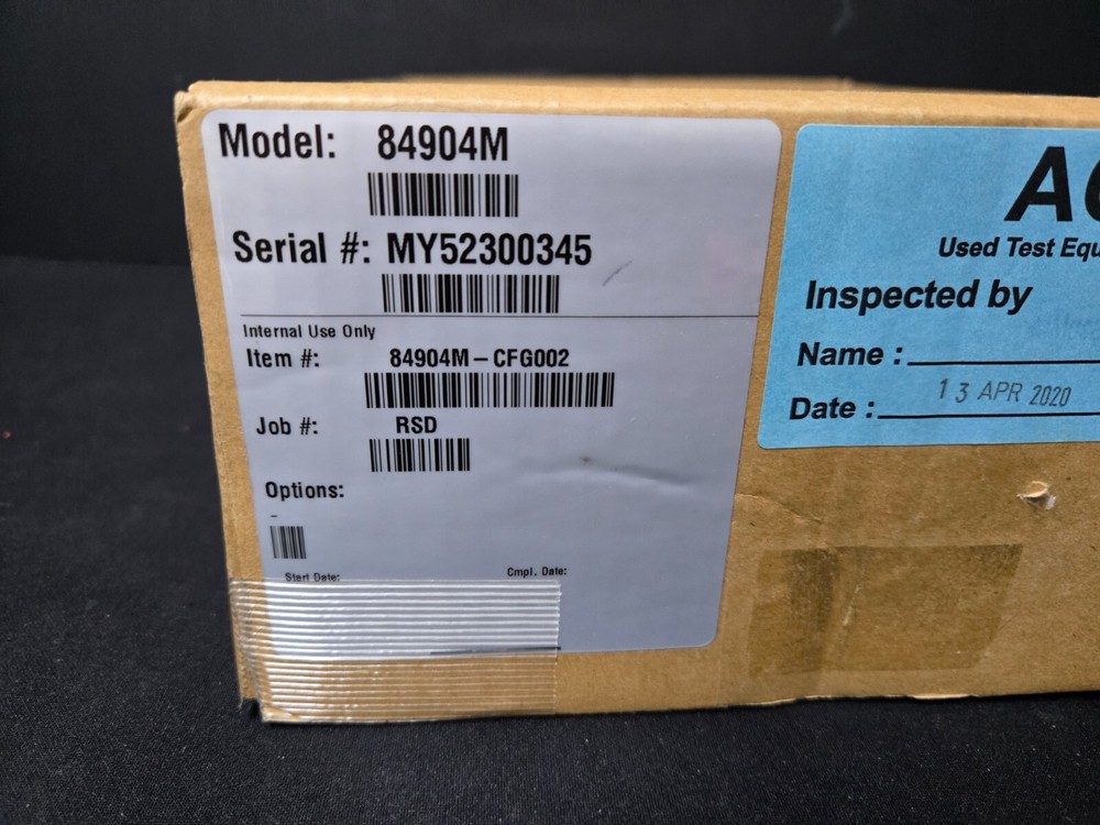 Keysight 84904M: Programmable Step Attenuator 50 GHz, 11 dB, Opt. 100 024 (0345)