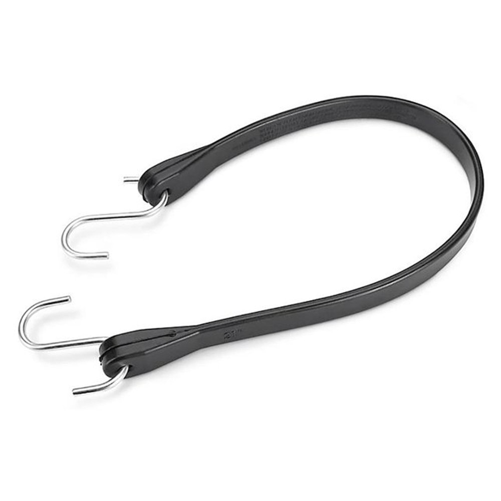 Rubber Strap Bungee Cords, 21", 1 Pack, 0.2 lb