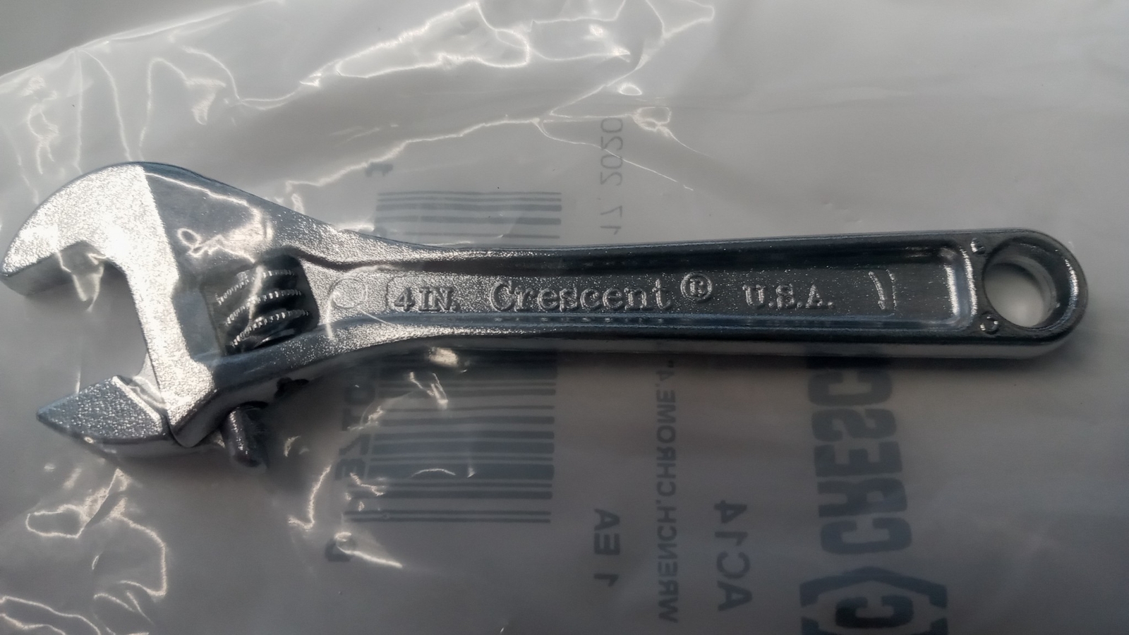 Crescent AC14 4" Adjustable Wrench 1/2" Capacity USA