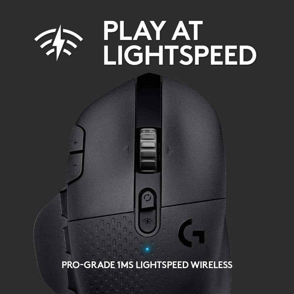 Logitech G604 Lightspeed Wireless Gaming Mouse Programmable Buttons 90% new