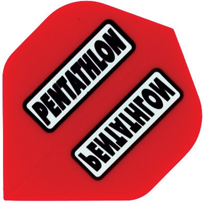 Pentathlon Red Standard Dart Flights