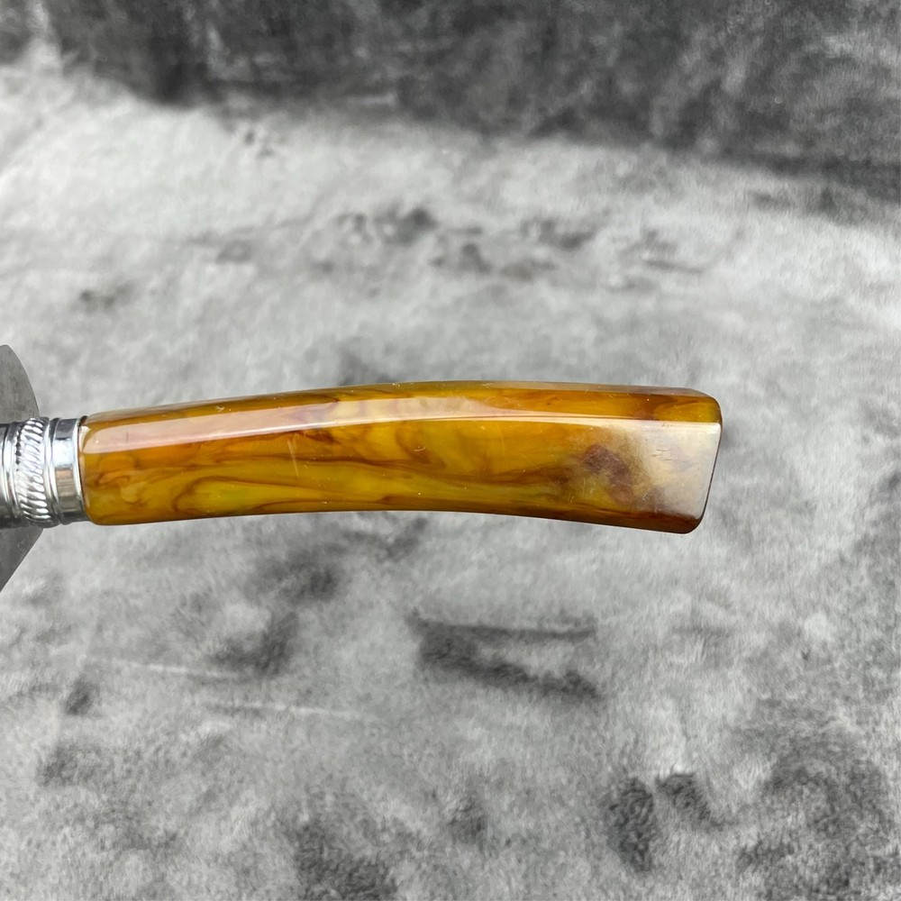 Butterscotch Bakelite Meat Fork and Bottle Opener