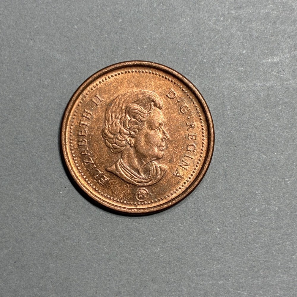 2007 CANADA 1 CENT QUEEN ELIZABETH II CIRCULATED