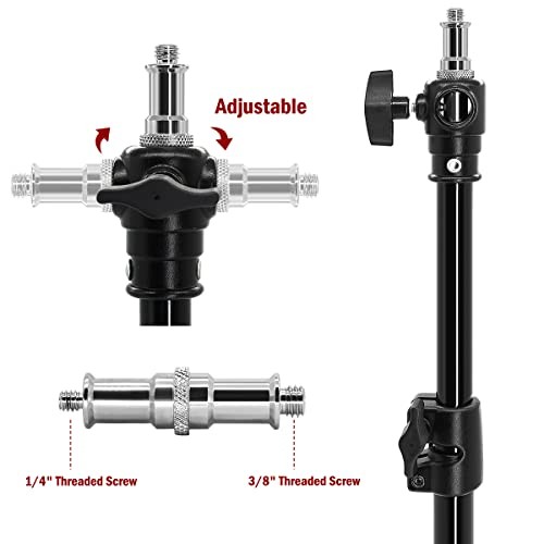 Photography Studio Camera Stand,Lighting Wall Ceiling Mount Wall Mount Stand