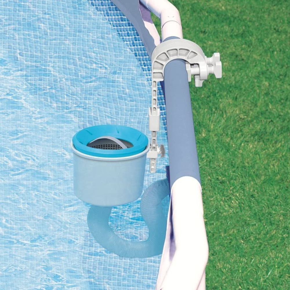 Intex Deluxe Wall Mount Swimming Pool Surface Automatic Skimmer (Open Box)