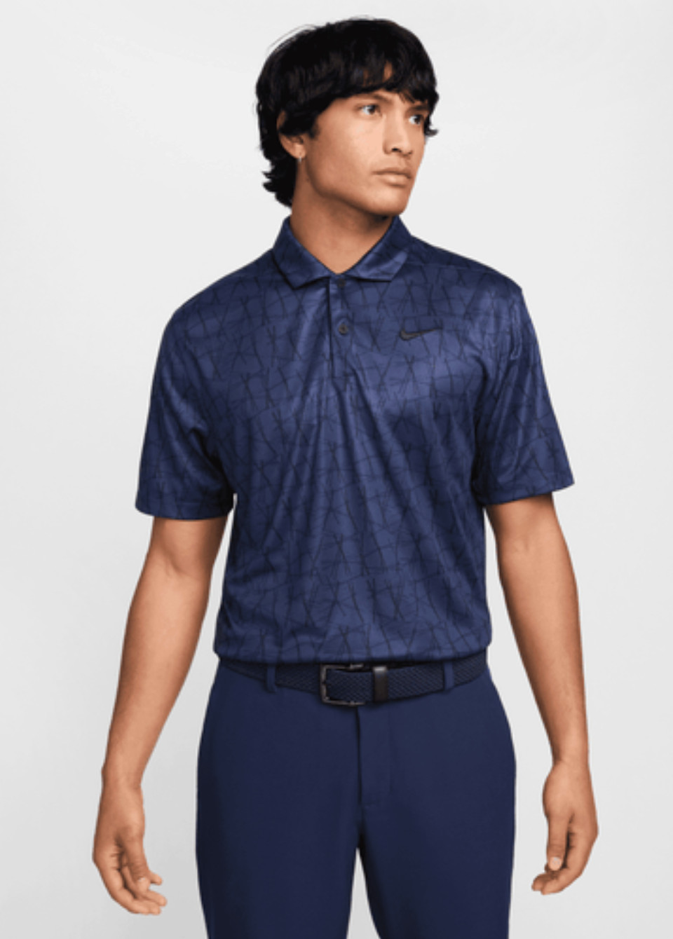 NIke Victory + Men's Golf Polo Shirt FQ1134-410 Midnight Navy Various Sizes NWT