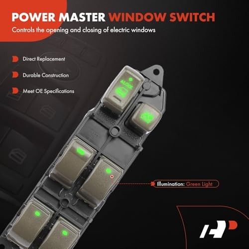 Replacement Driver Master Power Window Switch for 01-06 Lexus LS430