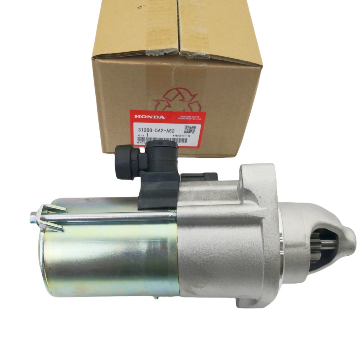 31200-5A2-A52 Genuine Honda Starter for Honda Accord 2.4 Automatic 2013-17 NEW