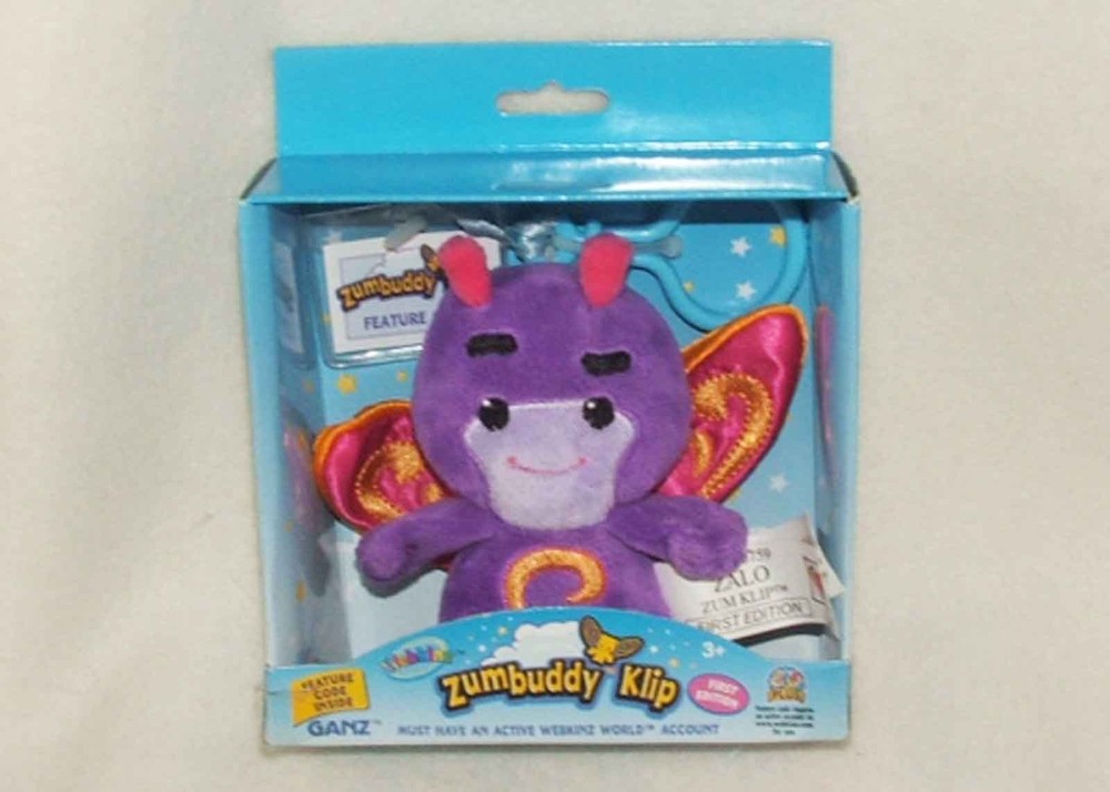 Webkinz Zumbuddy Klip First Edition from Ganz *SEE SELECTION* NEW WITH CODES!