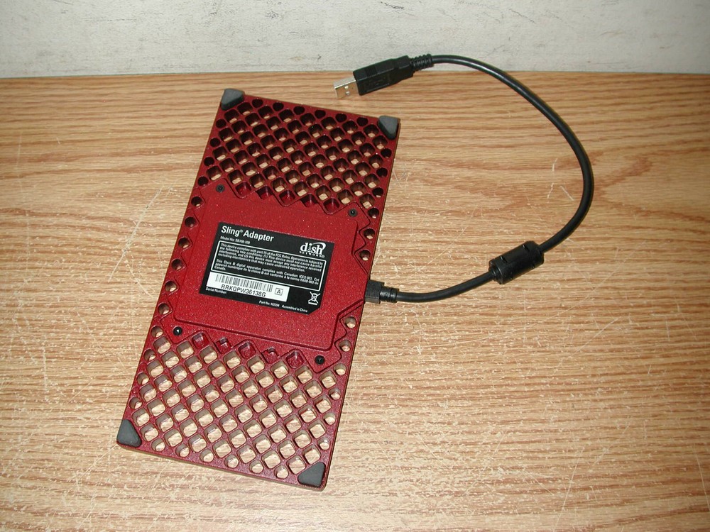 DISH NETWORK RED SLING ADAPTER HOPPER MODEL SB700-100 WITH BOX