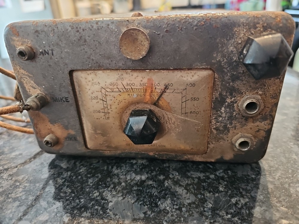 Setchell Carlson Tube Meter Rare